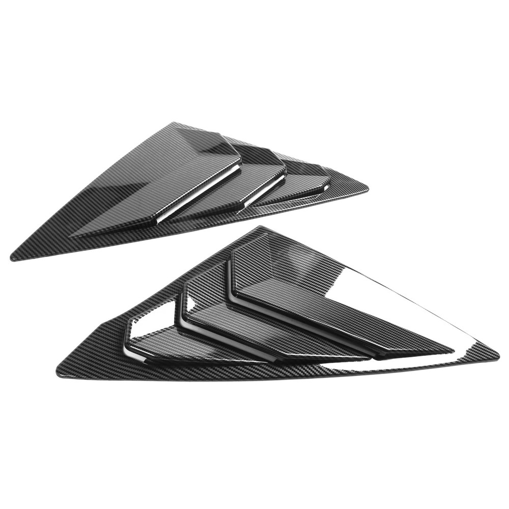 本田思域轿车窗露天碳纤维印花 ABS 侧通风盖 2022 - 2025