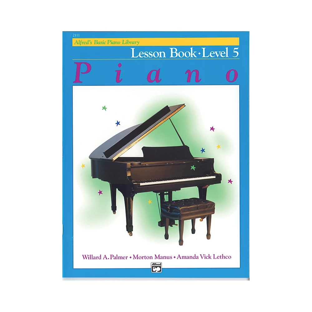 Alfred's Basic Piano Course Lesson Book Level 5