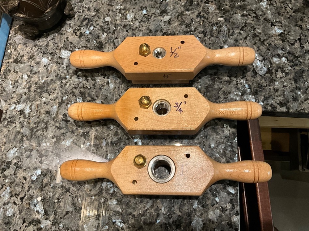 AMT Wood Dies 1”, 3/4” & 1/2" Threading Tools