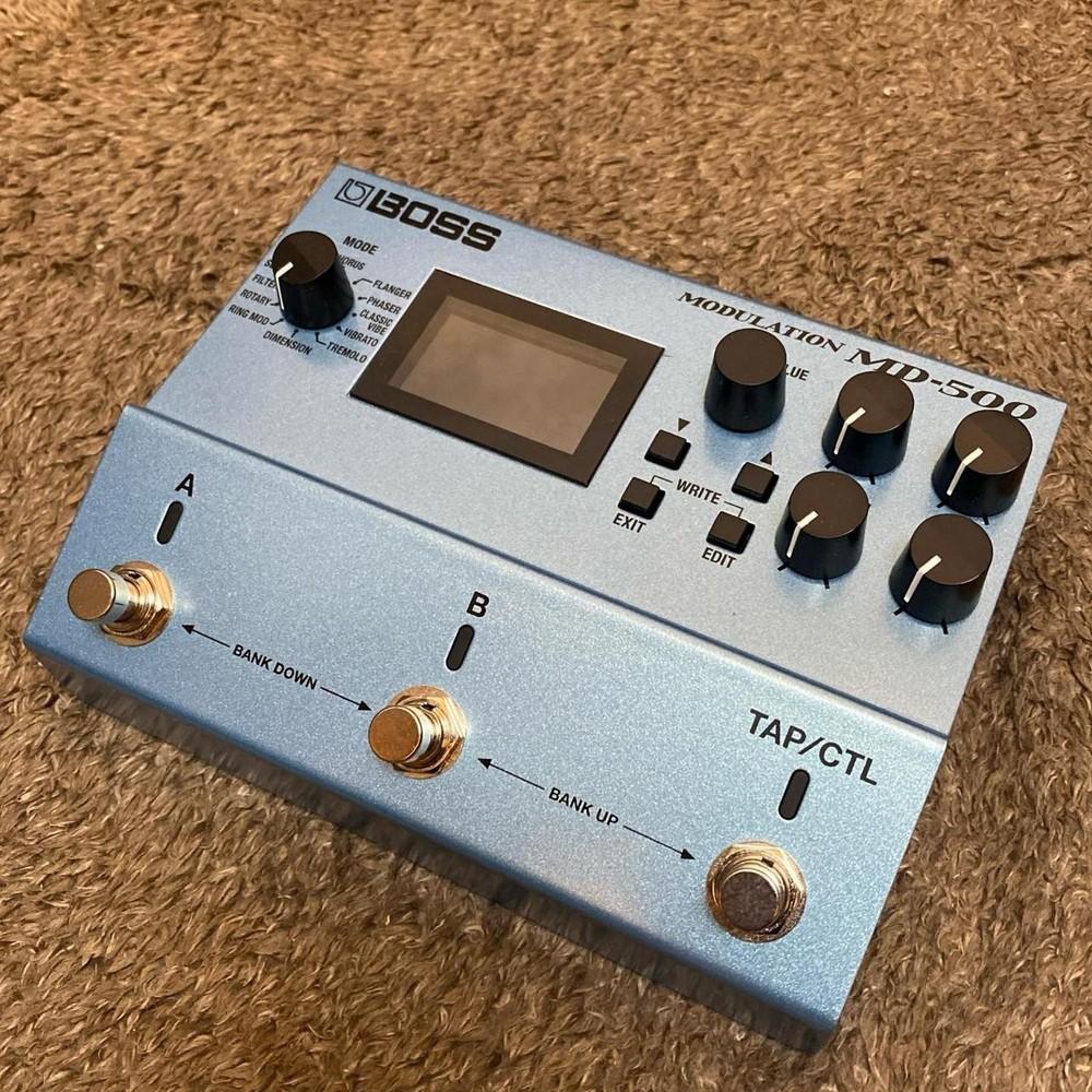 BOSS MD-500 Digital Modulation Guitar Effects Pedal Used