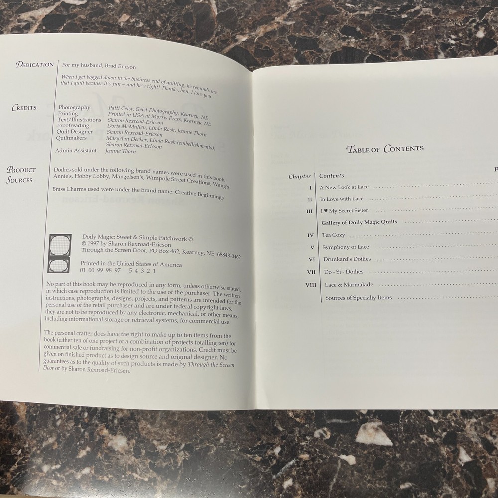 DOILY MAGIC: SWEET & SIMPLE PATCHWORK By Sharon Rexroad