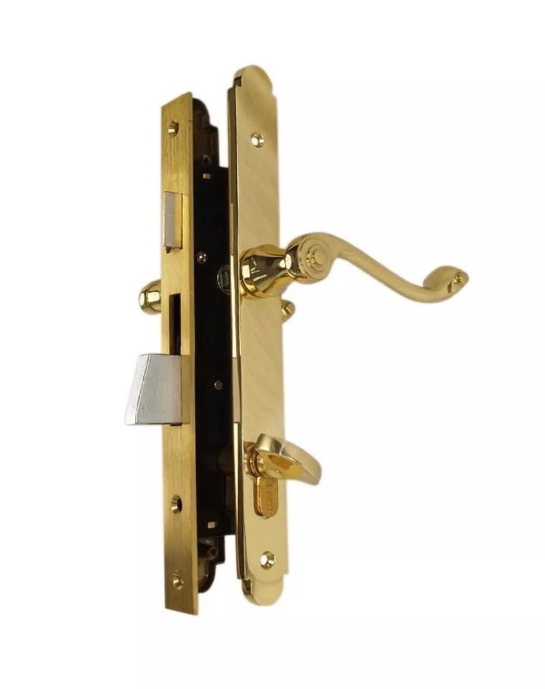 Marks 2750C Thinline Mortise Reversible Entry Lock Set, 1" Backset, Multi-Colors