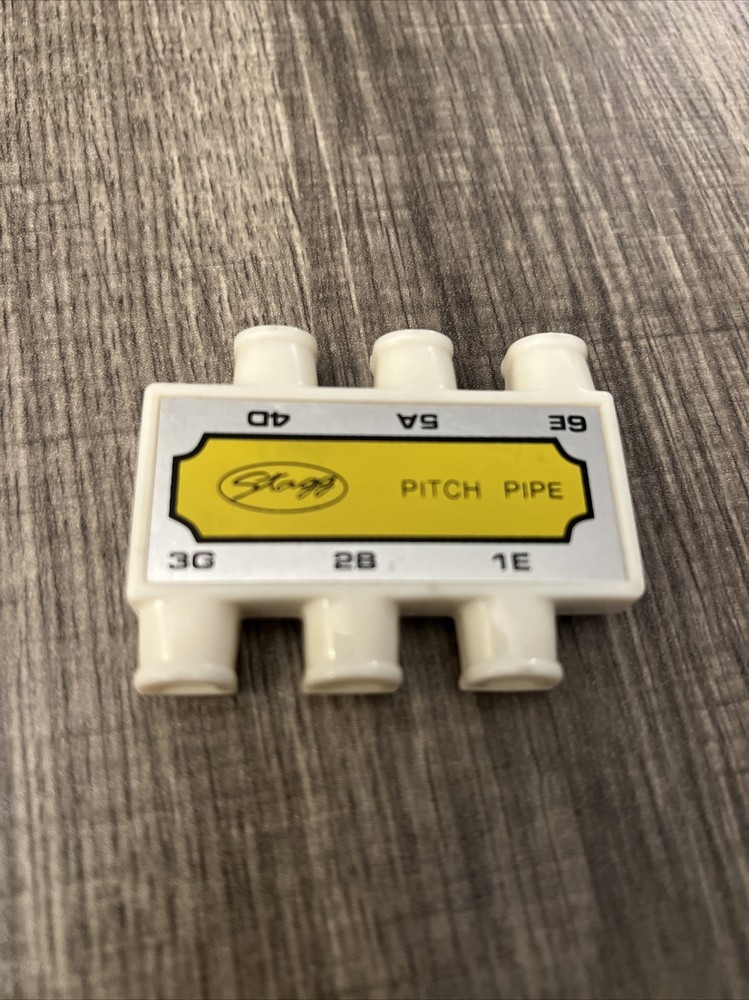 Stagg Guitar Pitch Pipe 1E, 2B, 3G, 4D, 5A & 6E Notes Keys Plastic KA