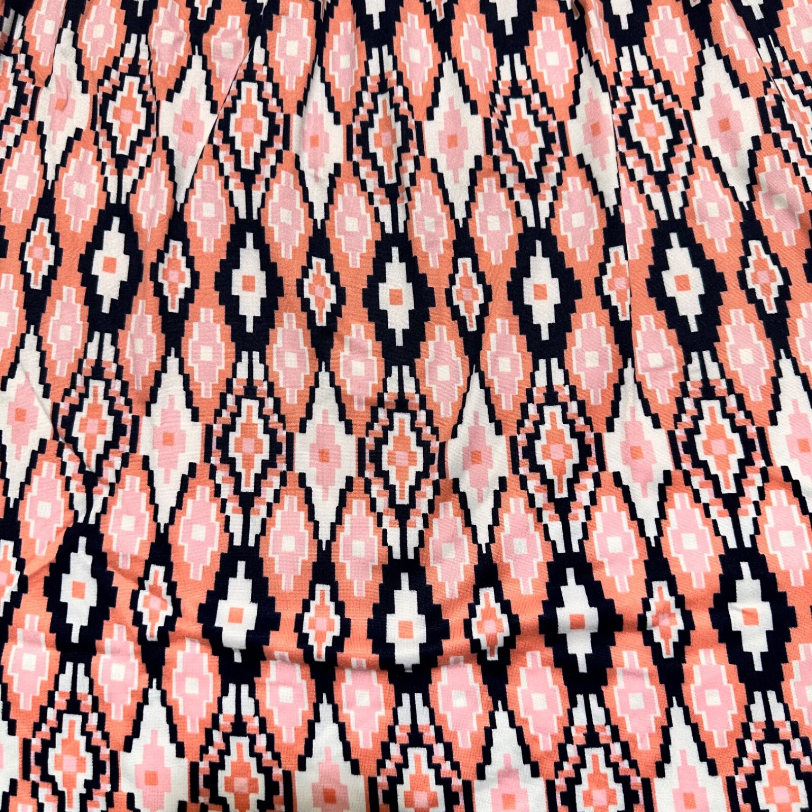 Dot Dot Smile NWT Girl's Size 3/4 Pink Black White IKAT Print Twirl Dress NEW