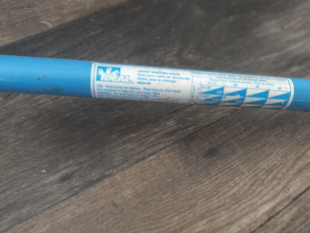 IDEL 1/2 " emt bender