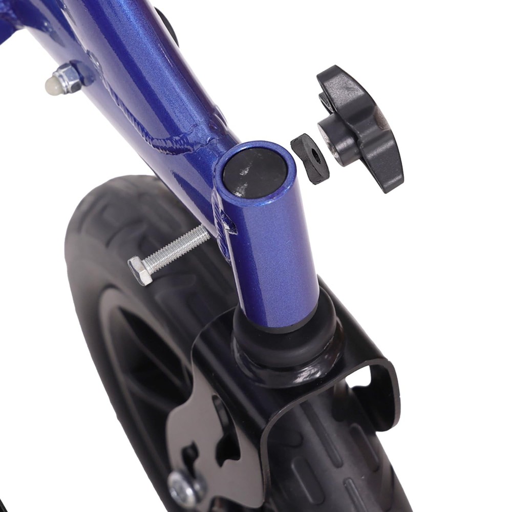 Henmnii Rollator Walker Replacement Knobs 2 Sets – Universal Adjustable Black