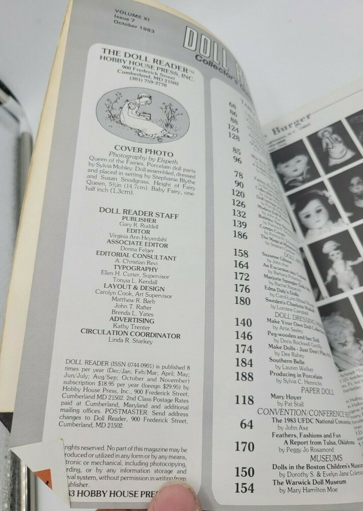 Doll Reader Magazine - October 1983 - Acceptable