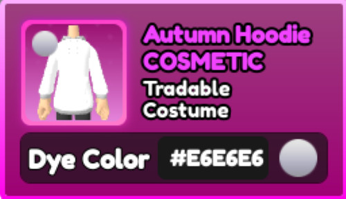 World Zero WZ - COSMETICS - #E6E6E6 - ACCESSORY - WHITE - COSTUME