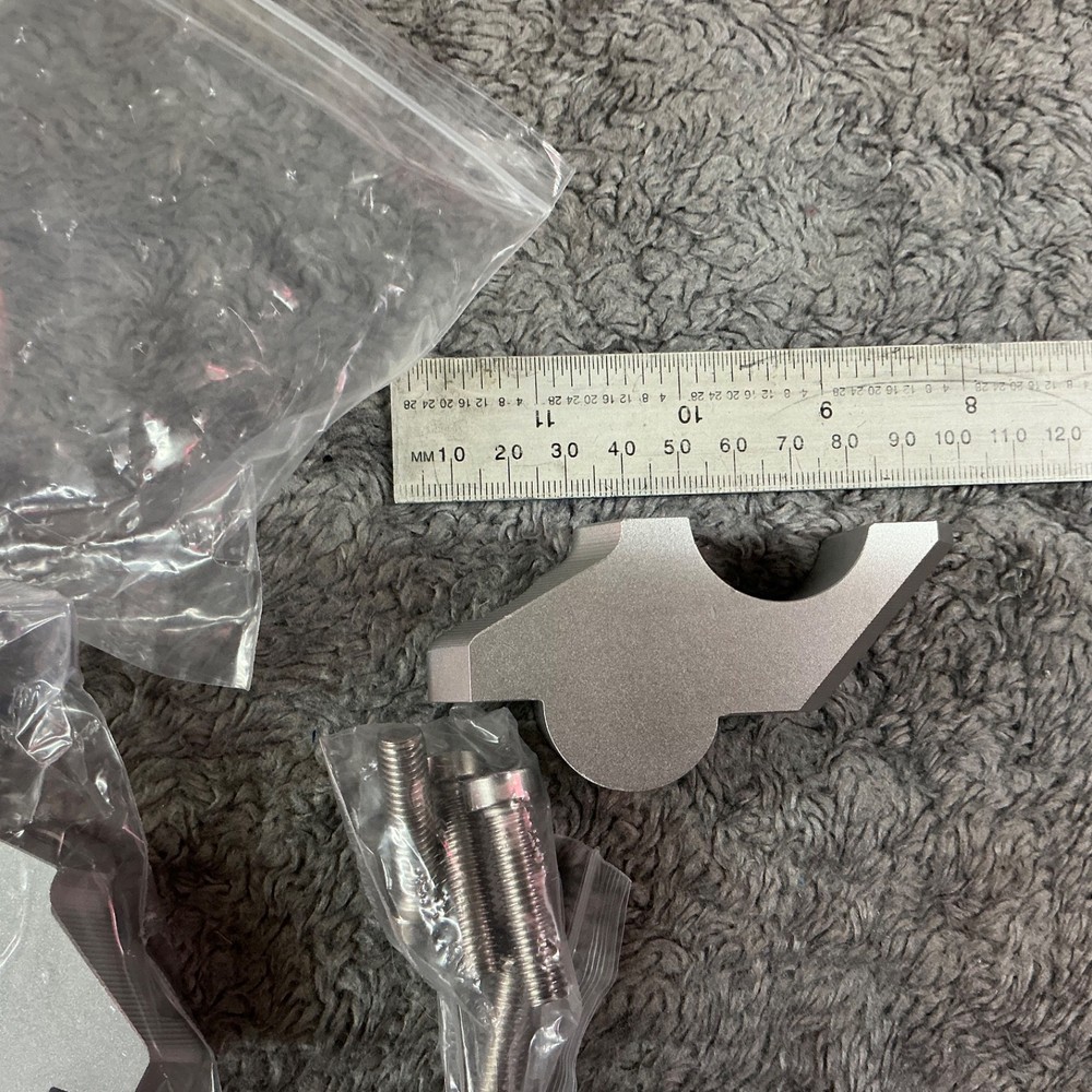 Motorcycle handlebar risers new unused