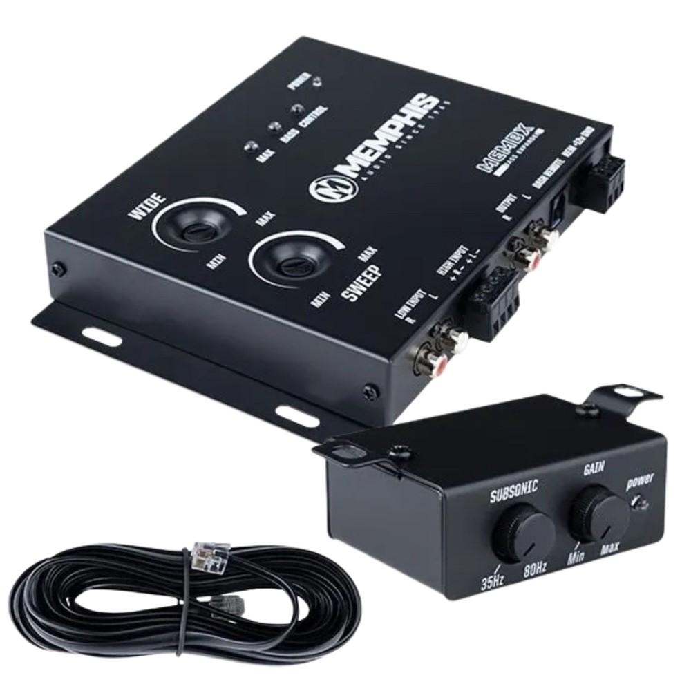 Memphis  MEMBX Bass Expander Digital Processor Epicenter Remote Control 9.5V