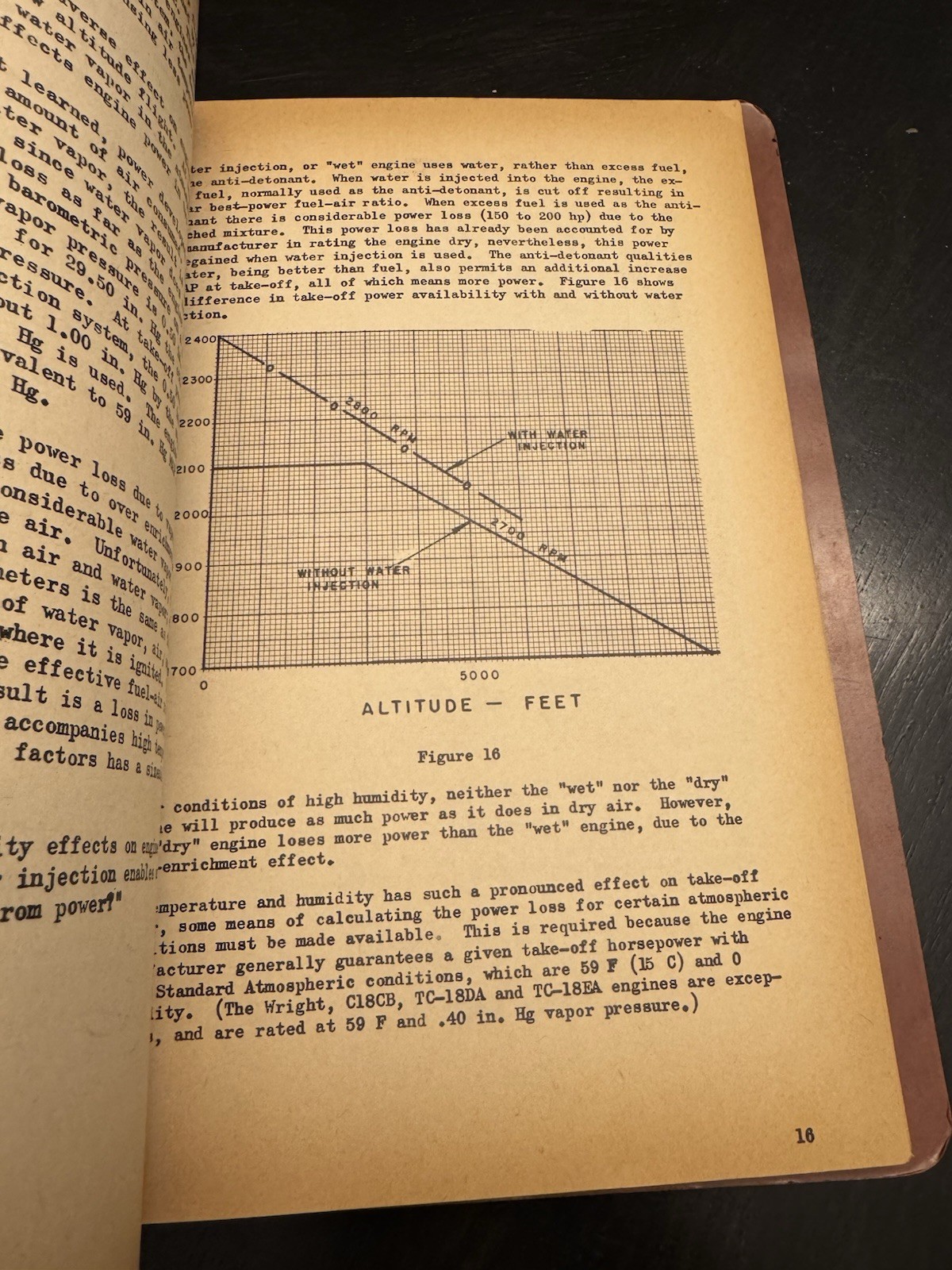 TWA MAINTENANCE ENGINE PERFORMANCE R-3350 Training Manual RARE NICE MUST HAVE