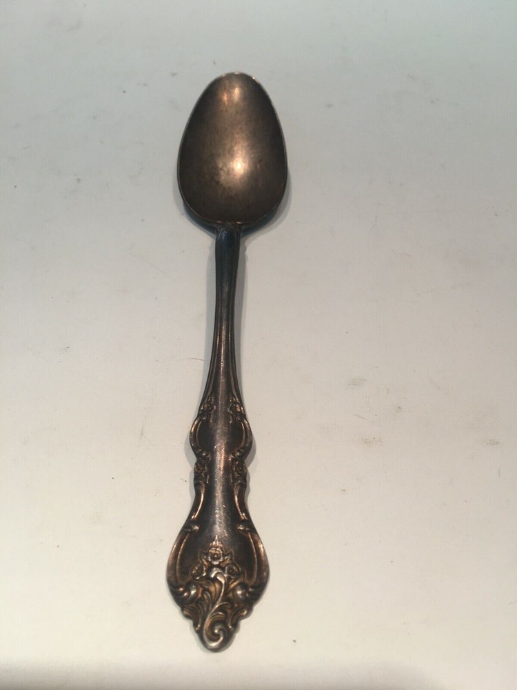 Antique Spoon International Deep Silver Dishware Table Utensil