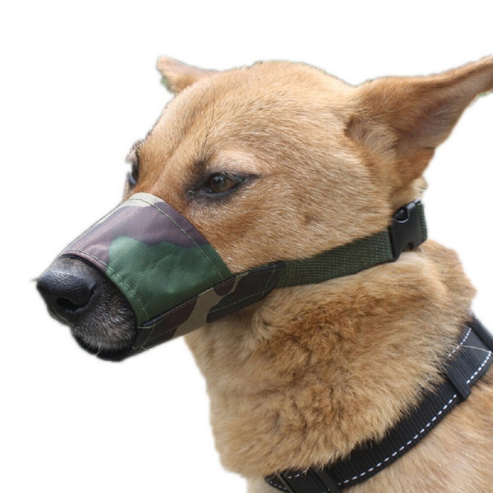 Dog Safety Muzzle Muzzel Adjustable Biting Barking Chewing Small Medium Large A