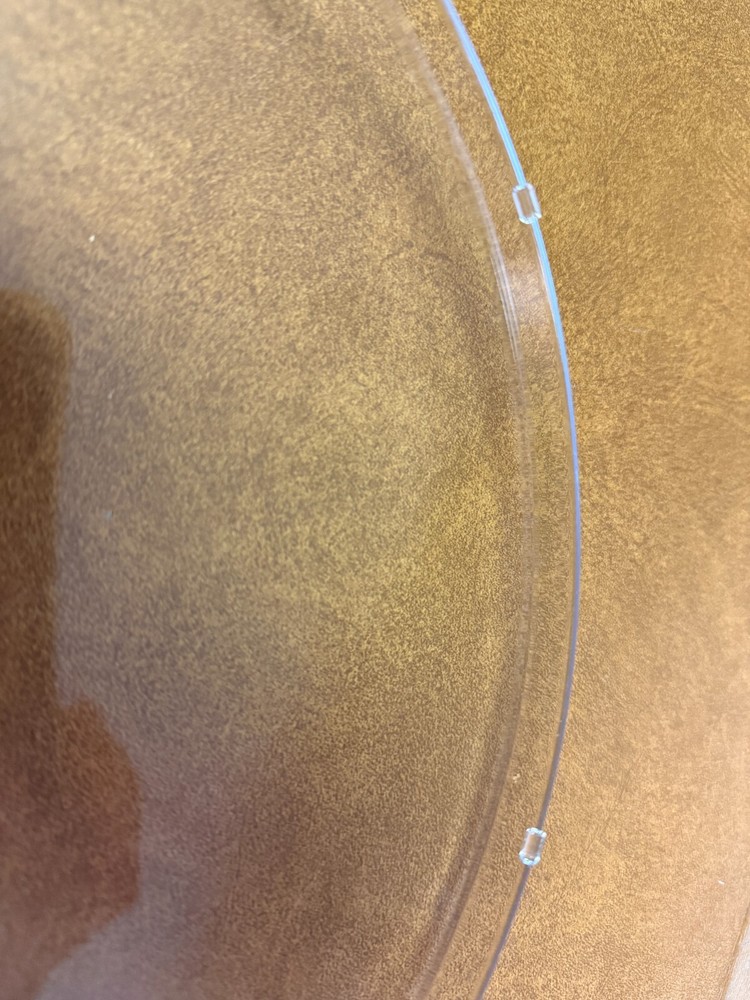 Plastic Replacement Lens for Round Clock