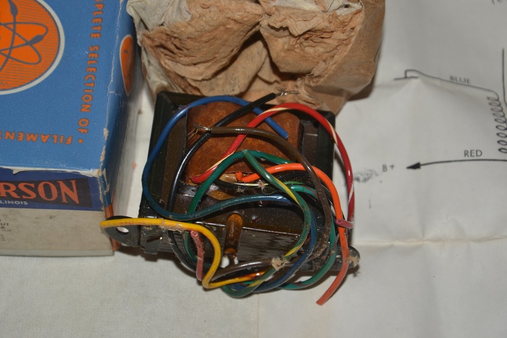 NOS NIB Vintage Thordarson 26S33 Vertical Output Transformer