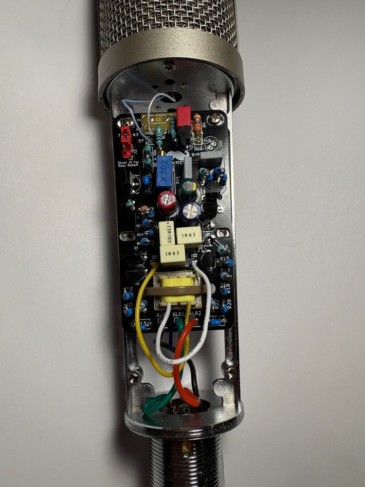 Studio Microphone DIY Kit - U47FET-Style - Pro Audio PCB & Components