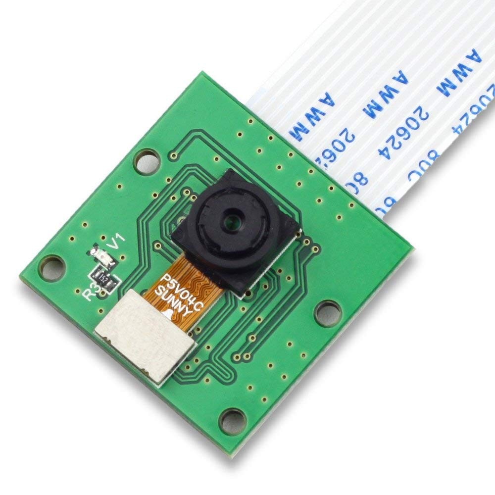 Raspberry Pi Zero Camera Module, 5MP OV5647 1080P Webcam on Raspbian (Cables in