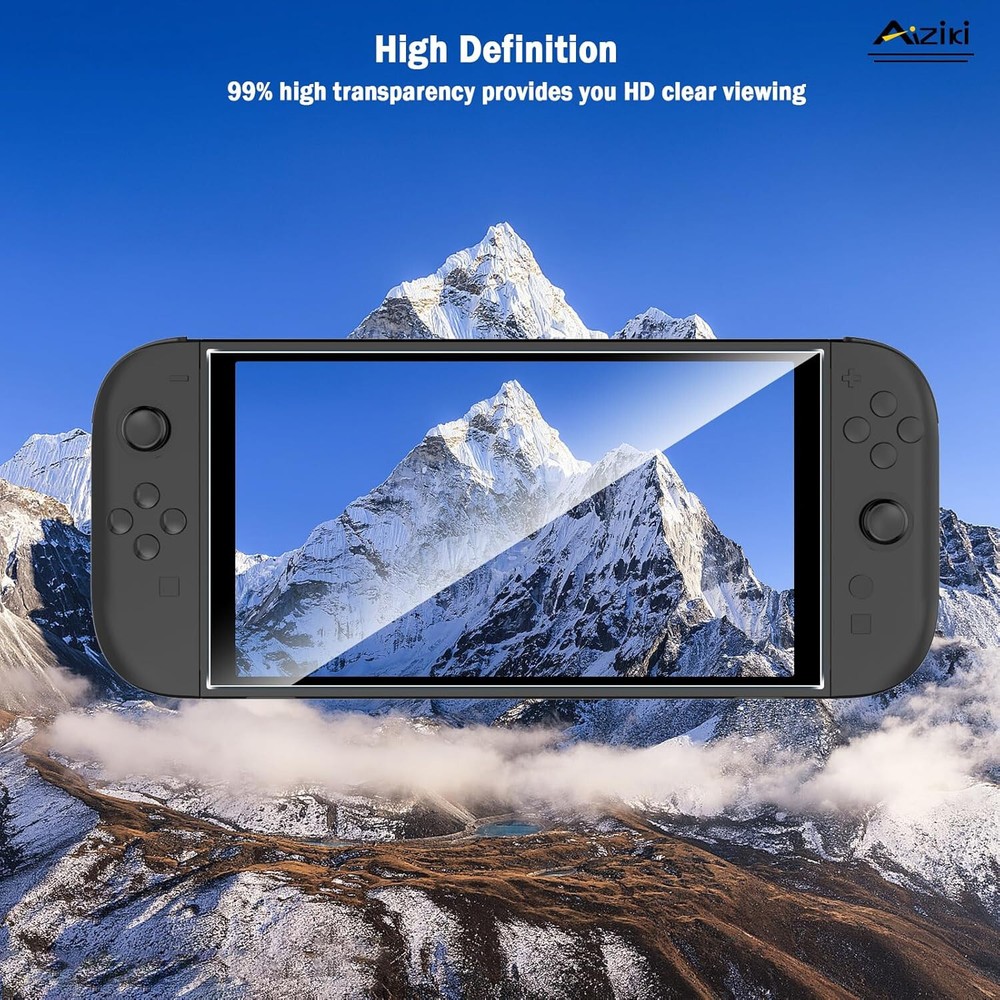 2 Pack Screen Protector for Nintendo Switch 2 (2025) Tempered Glass,Shatterproof