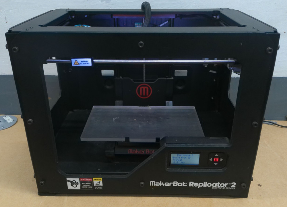 Makerbot Replicator 2 3D Printer W/ AC Adapter