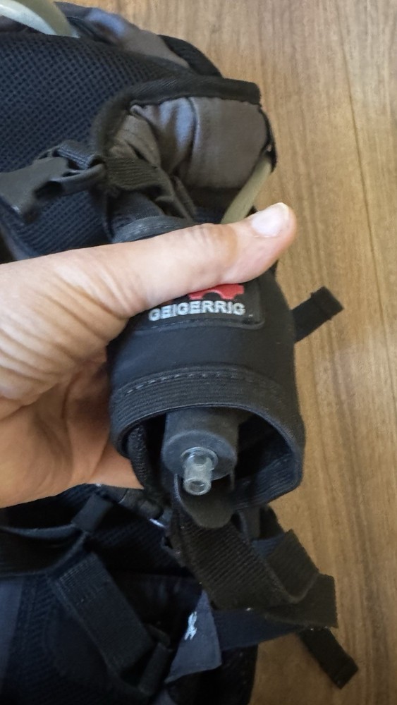 Geigerrig RIG 1200 Hydration Backpack w/ Pump System – Needs Bladder Repair