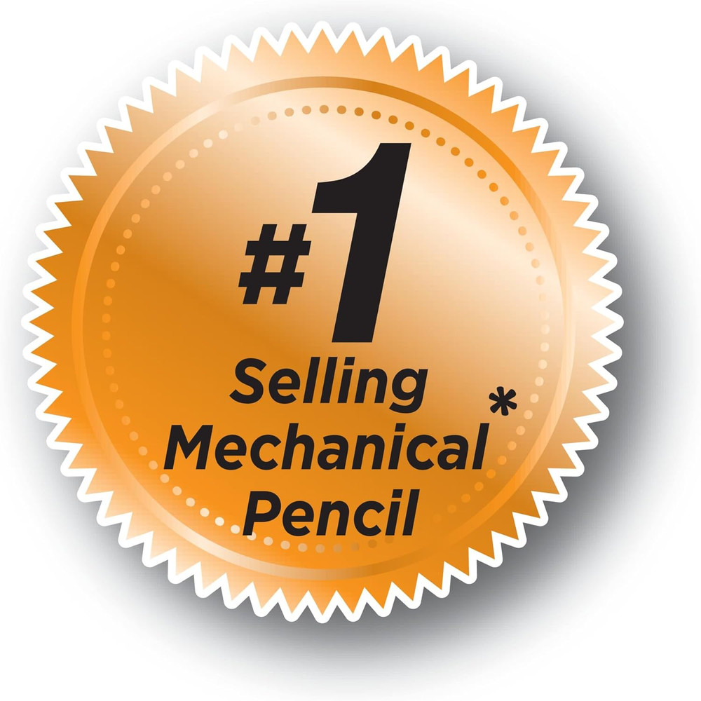 Xtra-Smooth Mechanical Pencils with Erasers, Medium Point (0.7Mm), 10-Count Pack