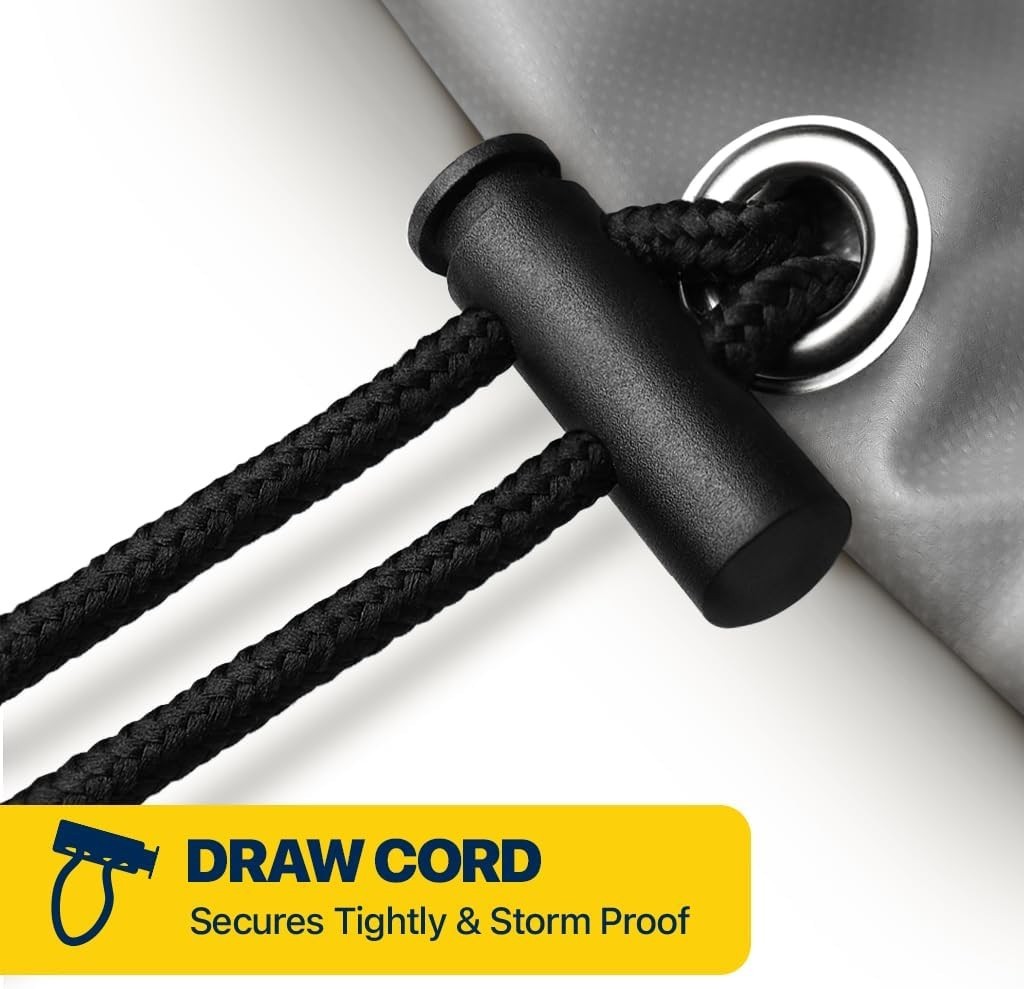 Seal Skin Rectangular Patio Dining Set Cover Waterproof Elite PVC UV Resistant