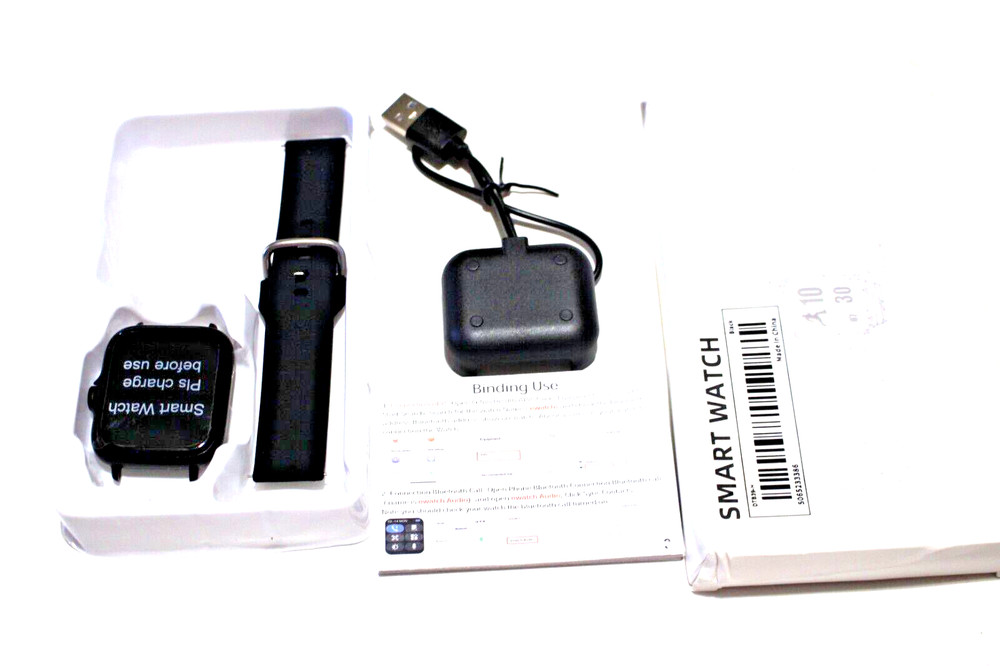 SMART WATCH BLACK T386A / TB39 / TB49