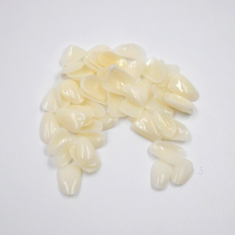 10 Pack Dental High Quality Temporary Crown Patch Veneers Porcelain Patch Upper