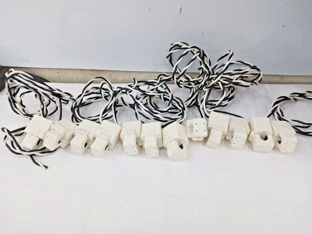 DENT INSTRUMENTS 50 AMP SPLIT CORE BLOCK HINGED CURRENT TRANSFORMER LOT OF 12