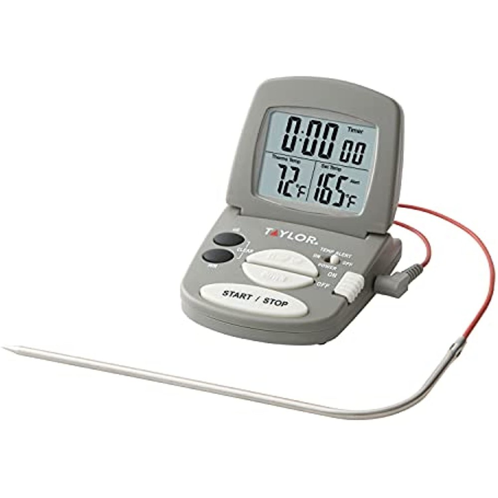 Taylor Precision Products Programmable with Timer Instant Read Wired Probe