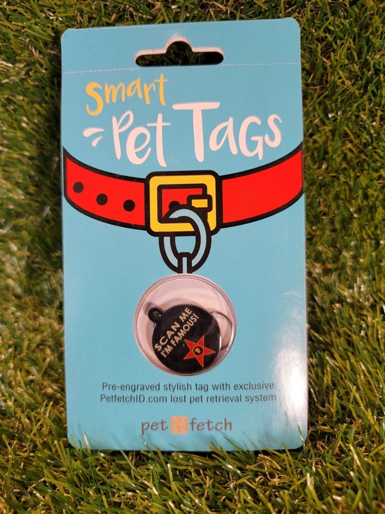 Pet Fetch Smart Pet Tags Lost Pet Retrieval System NEW