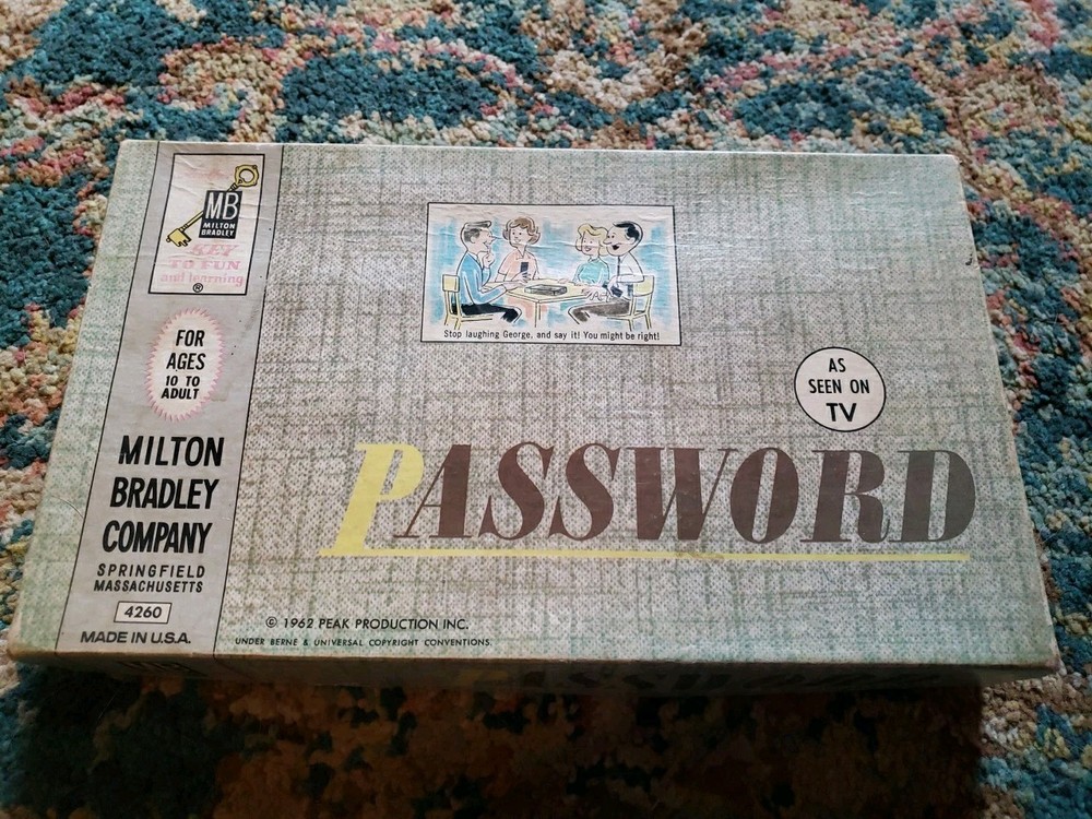 Password Game 1962 Complete
