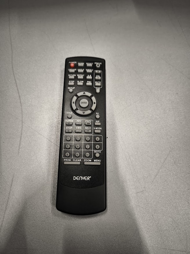 Denver DVH-7781 Remote Control - Used, Fully Working