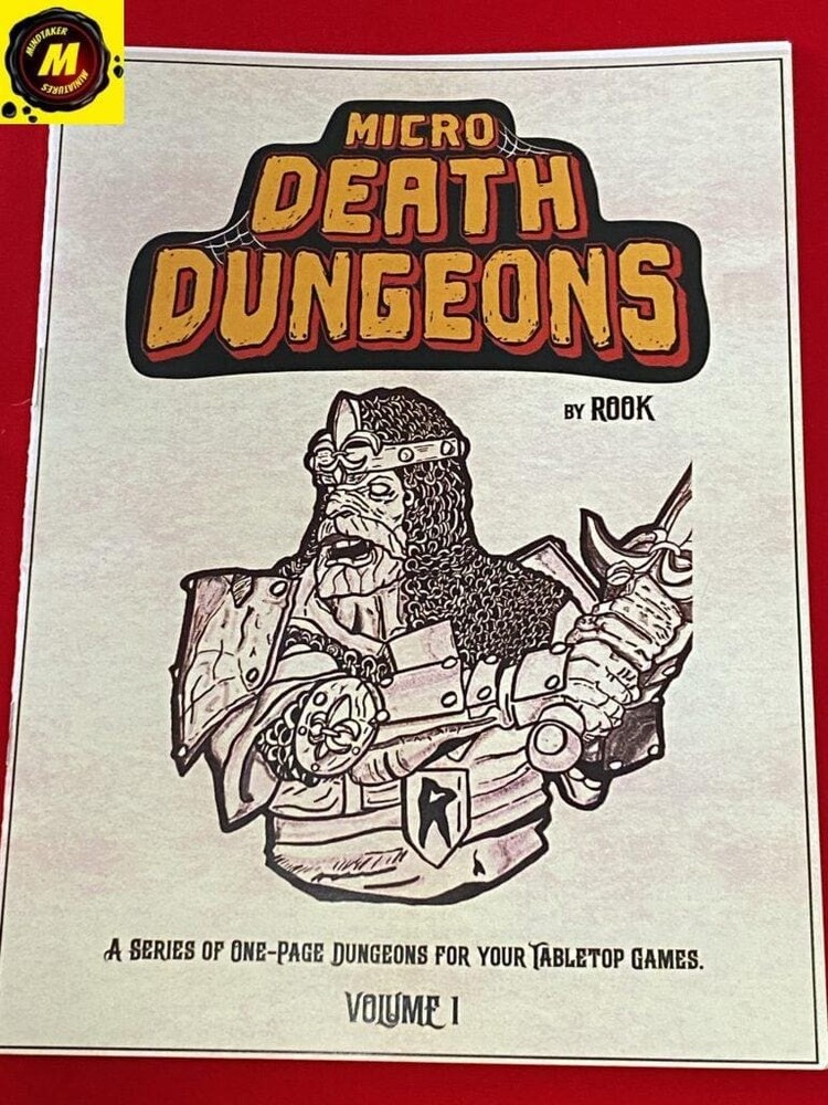 Micro Death Dungeons: Volume 1 - RPG Books