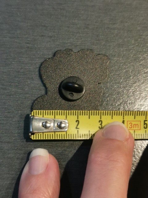 GIDDY UP THERE'S CHAOS TO SPREAD! New High Quality Pin Badge