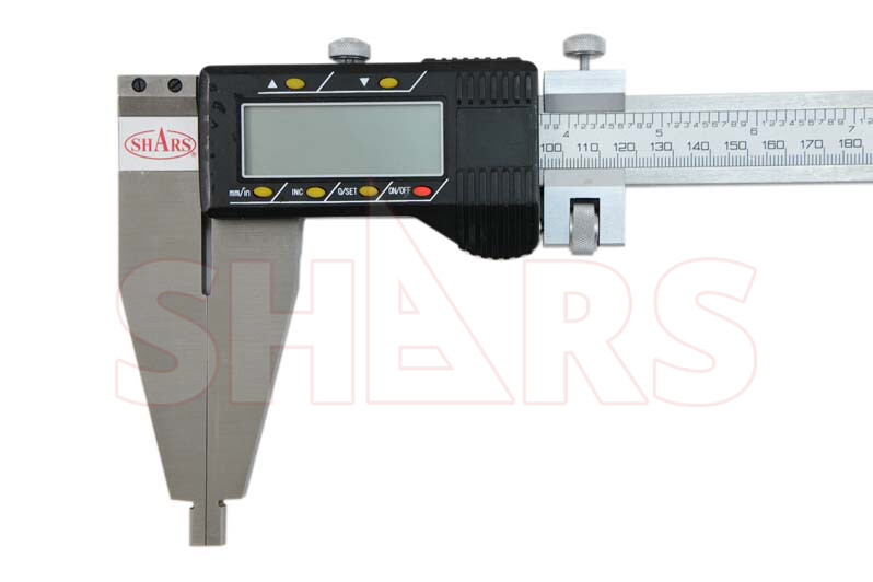 SHARS 24" .0005''/600mm Heavy Duty Long Jaw Electronic Digital Caliper NEW R]