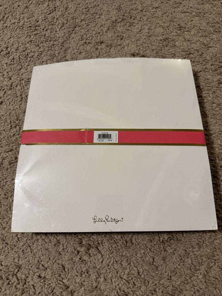 Lilly Pulitzer Off the Grid Notepad Set, 3 piece, NEW