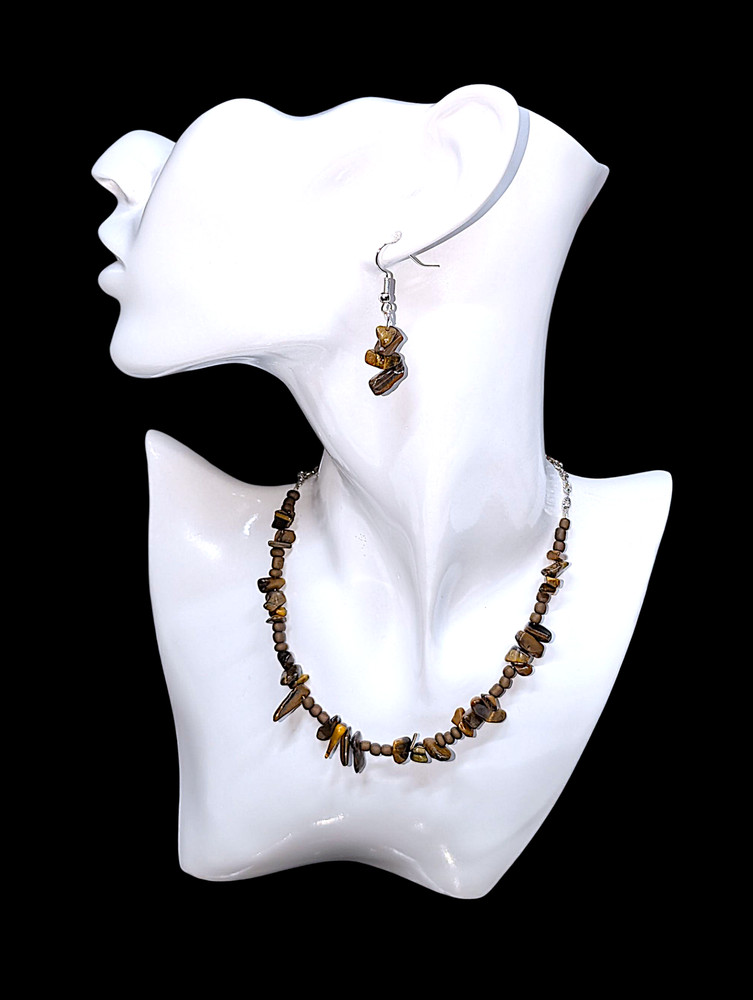 Tiger Stone Earrings