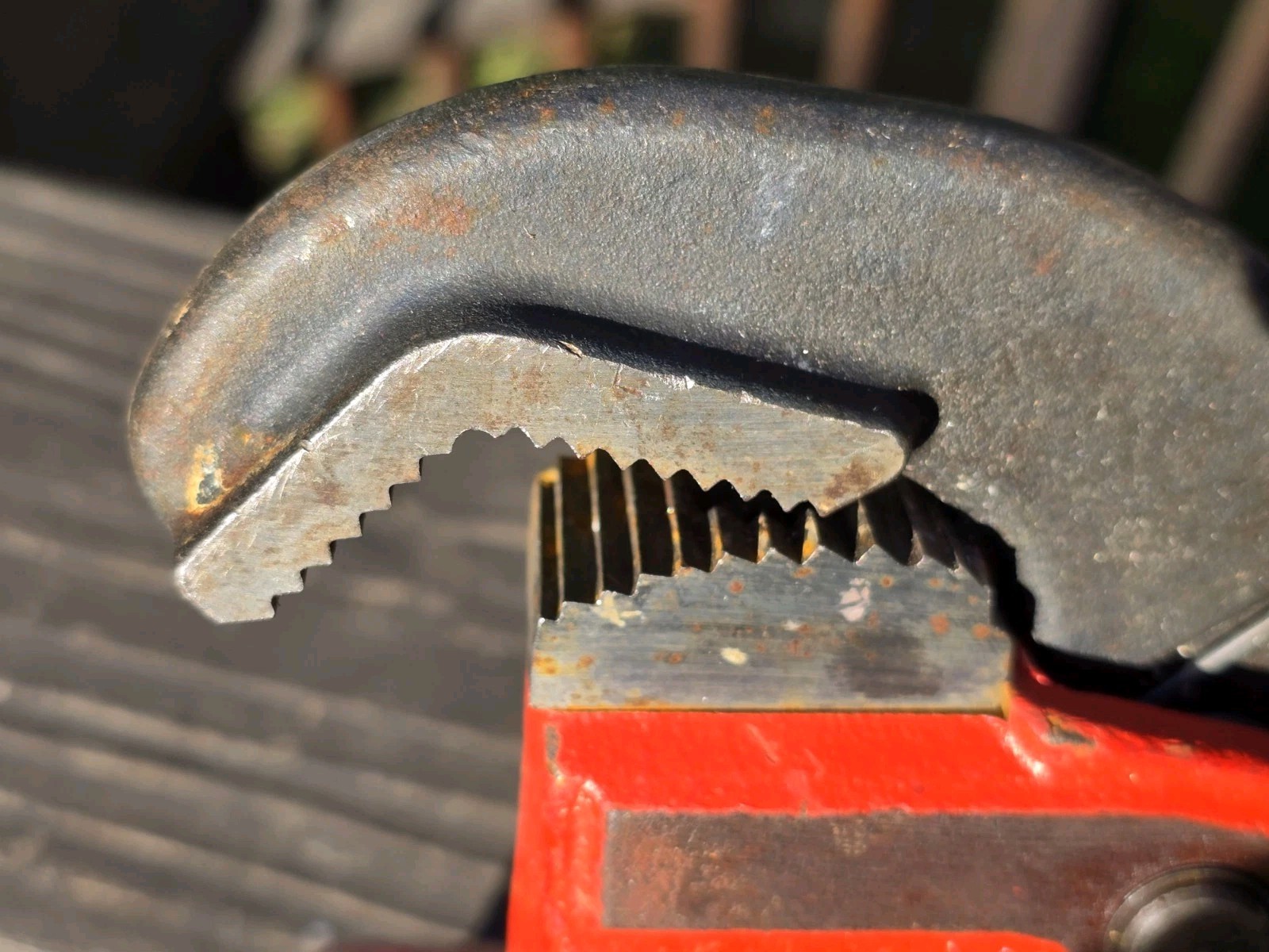 Ridgid 14" Rapidgrip Pipe Wrench USA Elyria, Ohio Heavy Duty