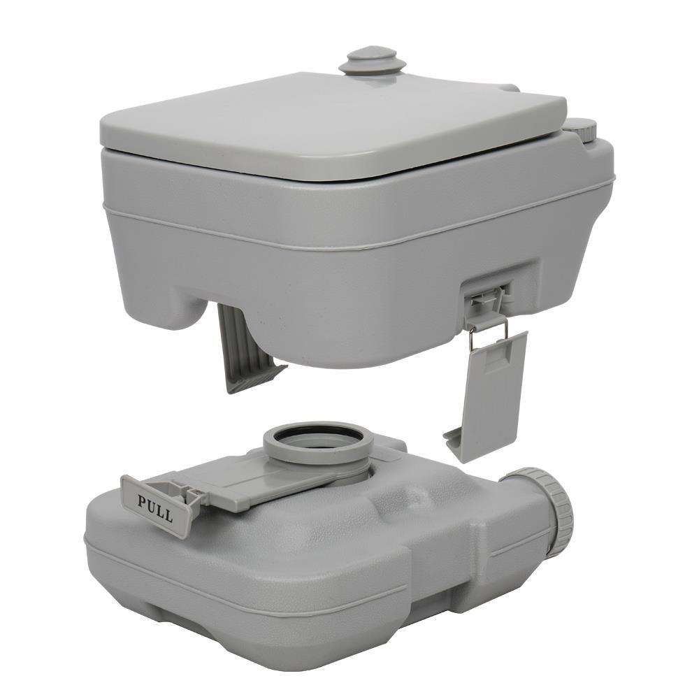 10L Holding Tank Portable Camping Toilet Flush Porta Vehicle Boat Toilet Potty