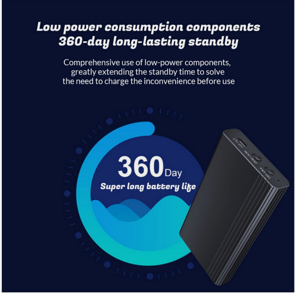 Spy Digital Voice Activated Mini Sound Audio Recorder Dictaphone MP3 Player