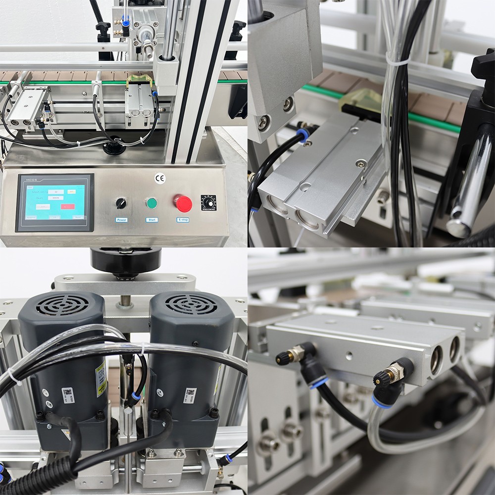 Automatic Bottle Capping Machine0.78-2.36" Cap Dia. Sealer Machine for Screw Cap