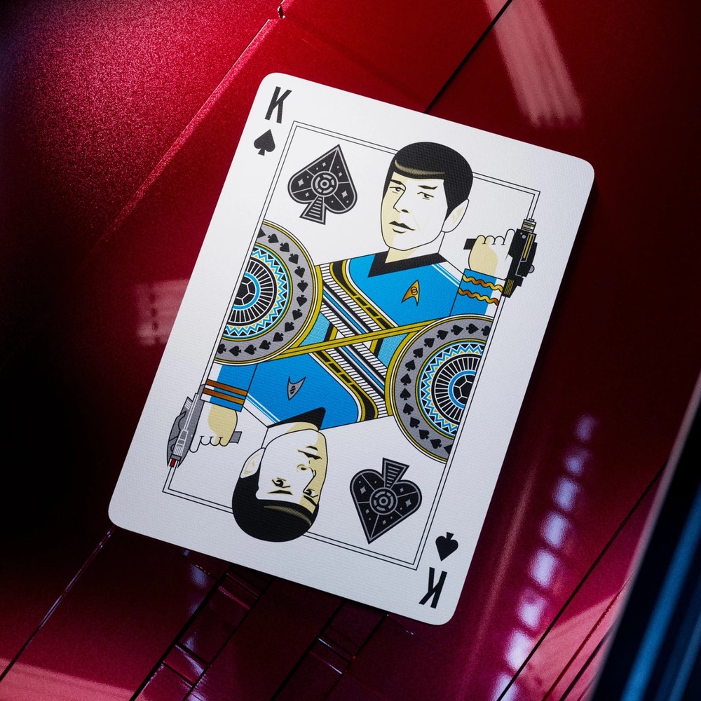Star Trek Playing Cards Deck - Dark Version - Officially Licensed - New