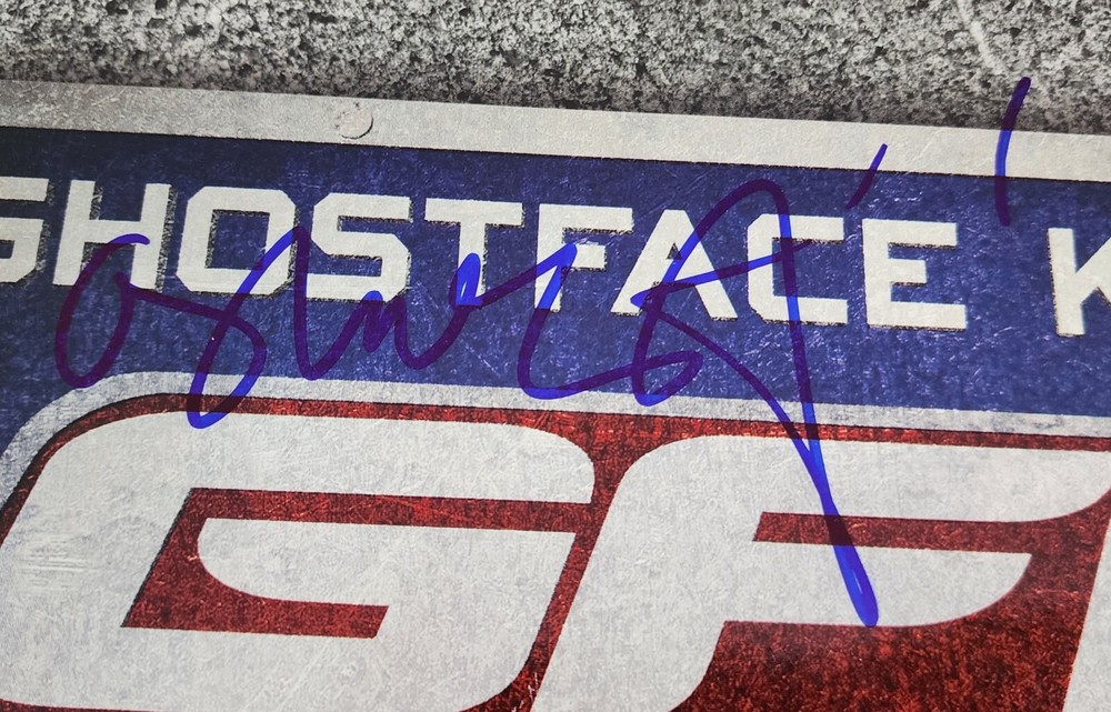 Ghostface Killah Signed Never Be The Same Again Vinyl Record Rap Wu-Tang RAD