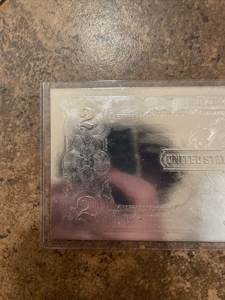 1899 2 dollar silver certificate