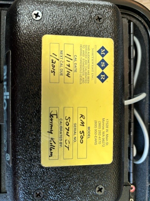 AudioScan Legacy RM500CT Real-Ear Hearing Aid Analyzer