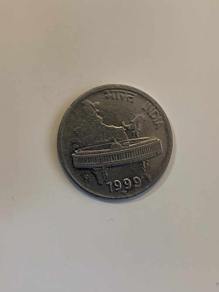 1999 India 50 rupees coin star mint