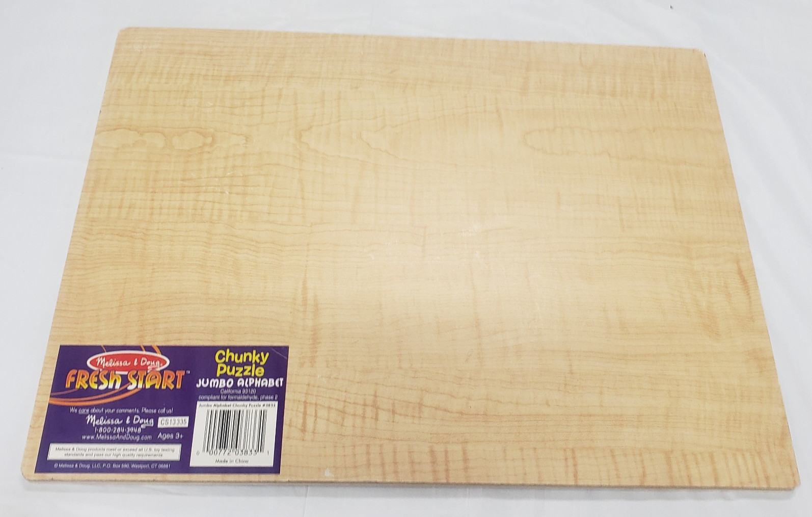 Melissa And Doug Wooden Puzzles, Numbers, Alphabet, farm animals, pets Lot Of 4