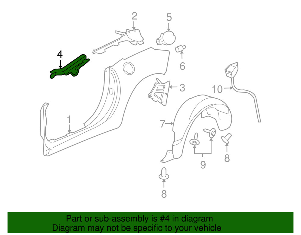 Genuine GM Bracket 25938075