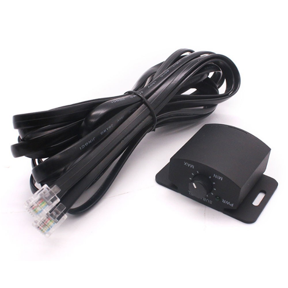 Car Amplifier Volume Remote Controller Speakers Computer Switch Converter Black